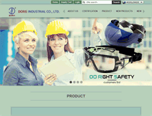 Tablet Screenshot of doris-safety.com